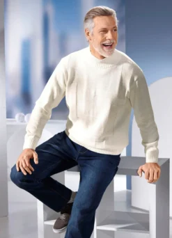Pullover mit Strukturdessin
