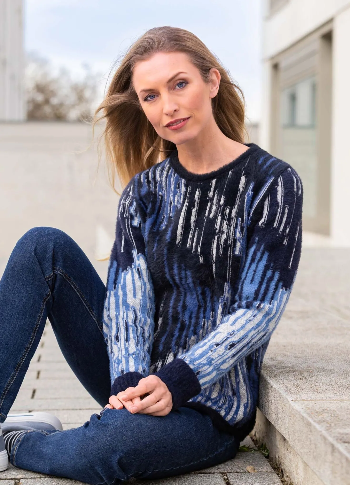 Pullover mit super weichem Griff