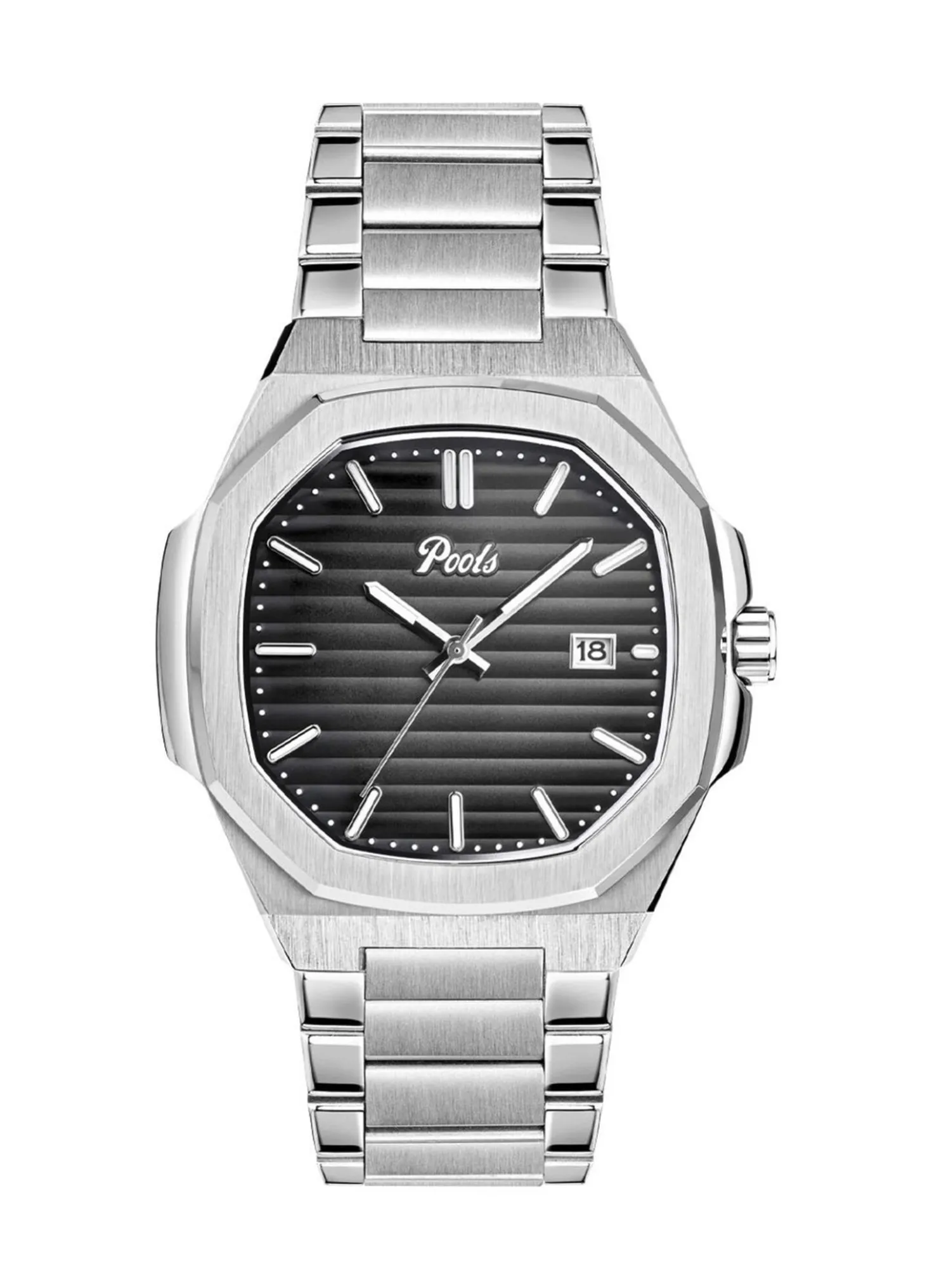 Quartz-Herrenuhr aus Edelstahl