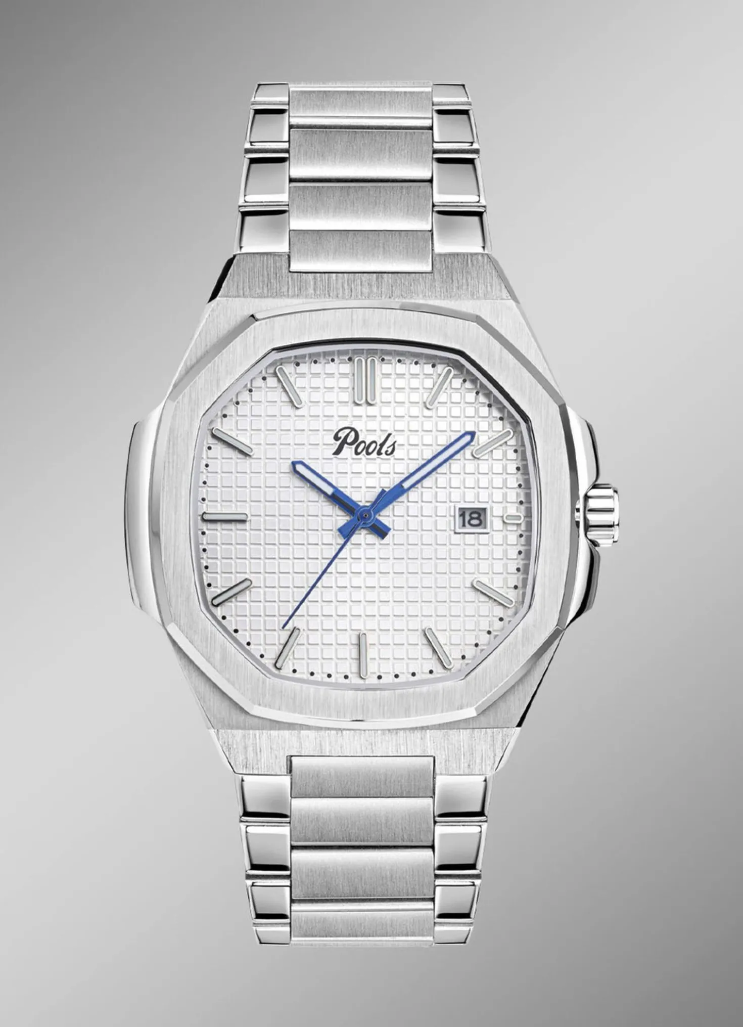Quartz-Herrenuhr aus Edelstahl