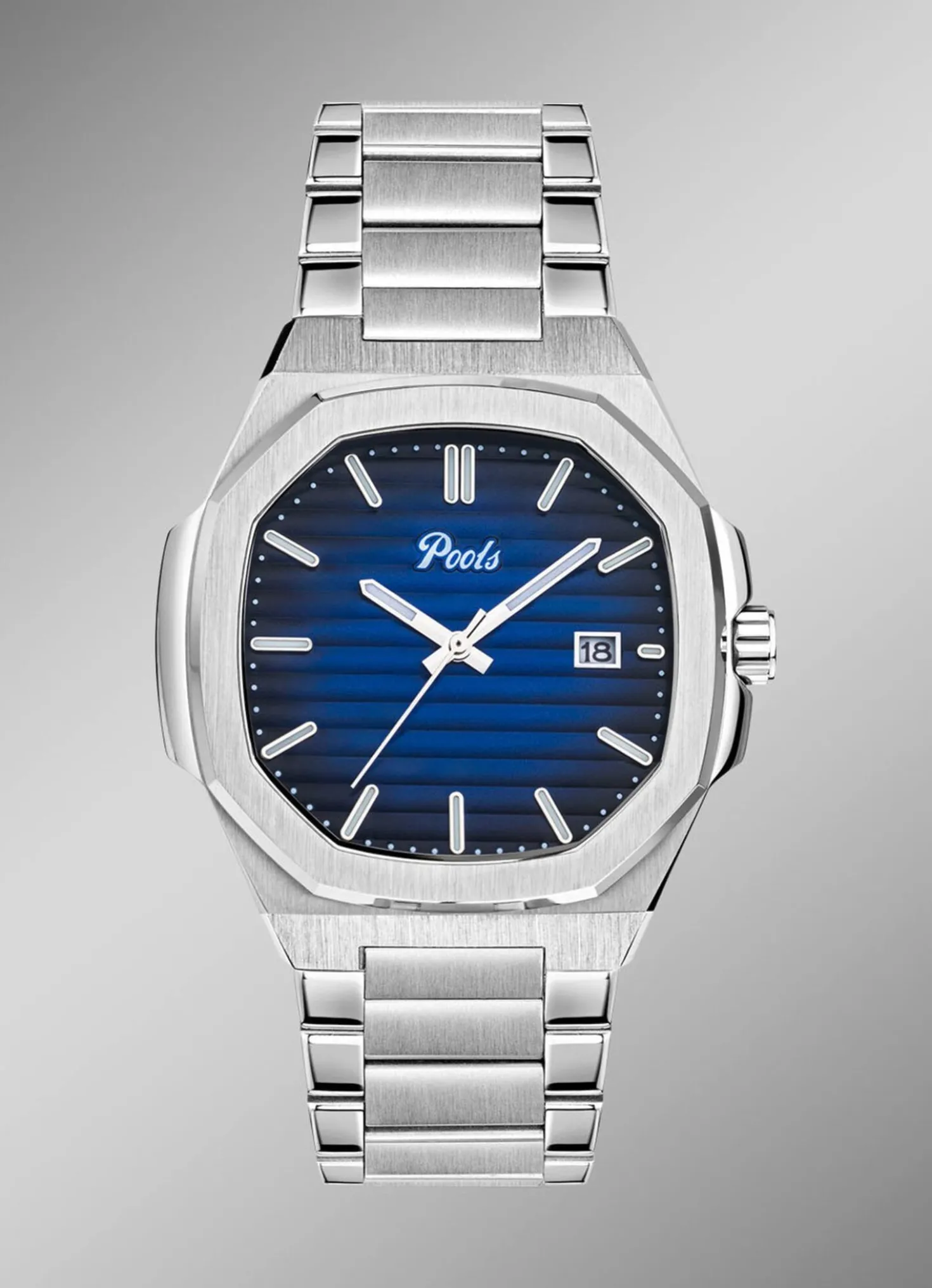 Quartz-Herrenuhr aus Edelstahl