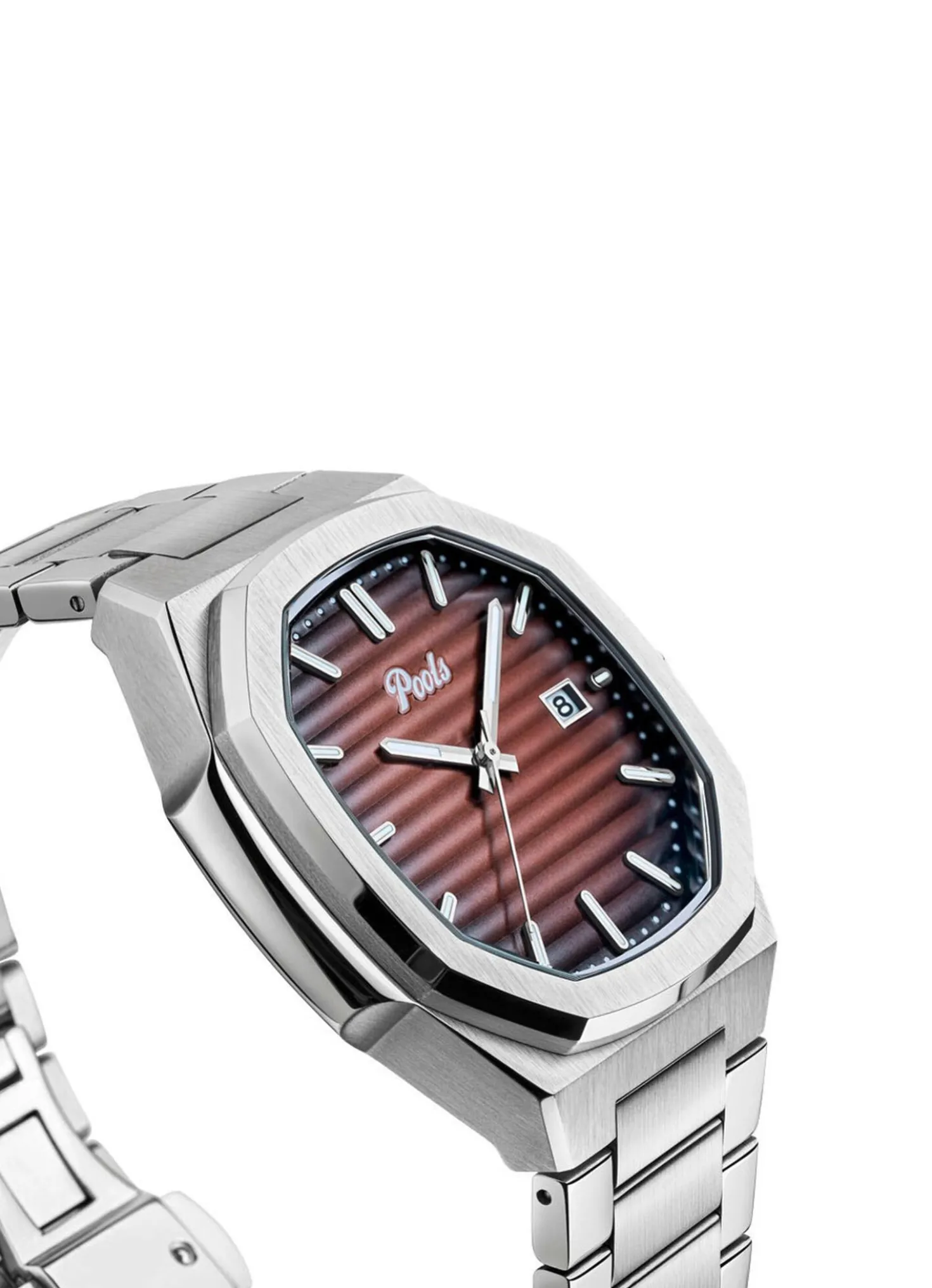 Quartz-Herrenuhr aus Edelstahl