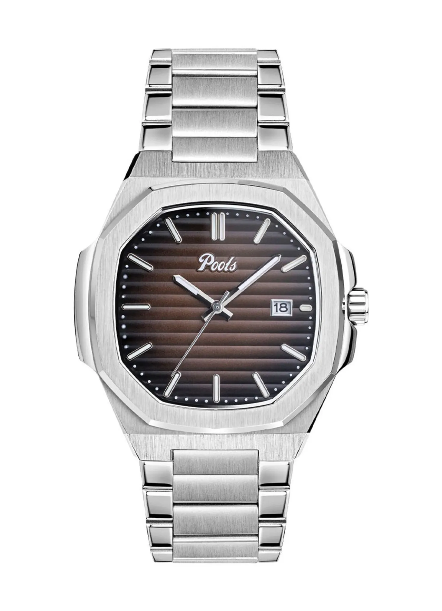 Quartz-Herrenuhr aus Edelstahl