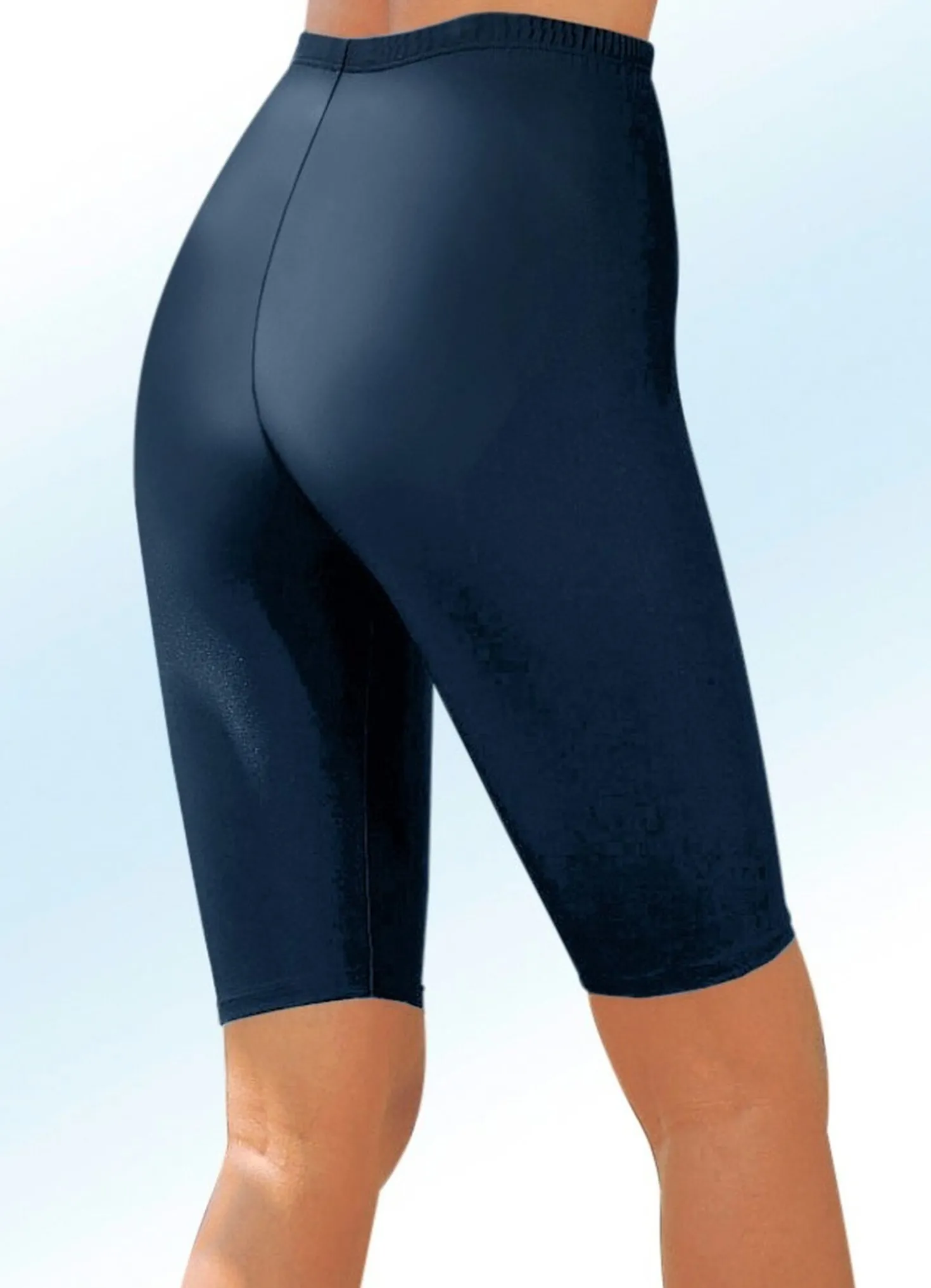 Radlerhose mit Glanz-Effekt
