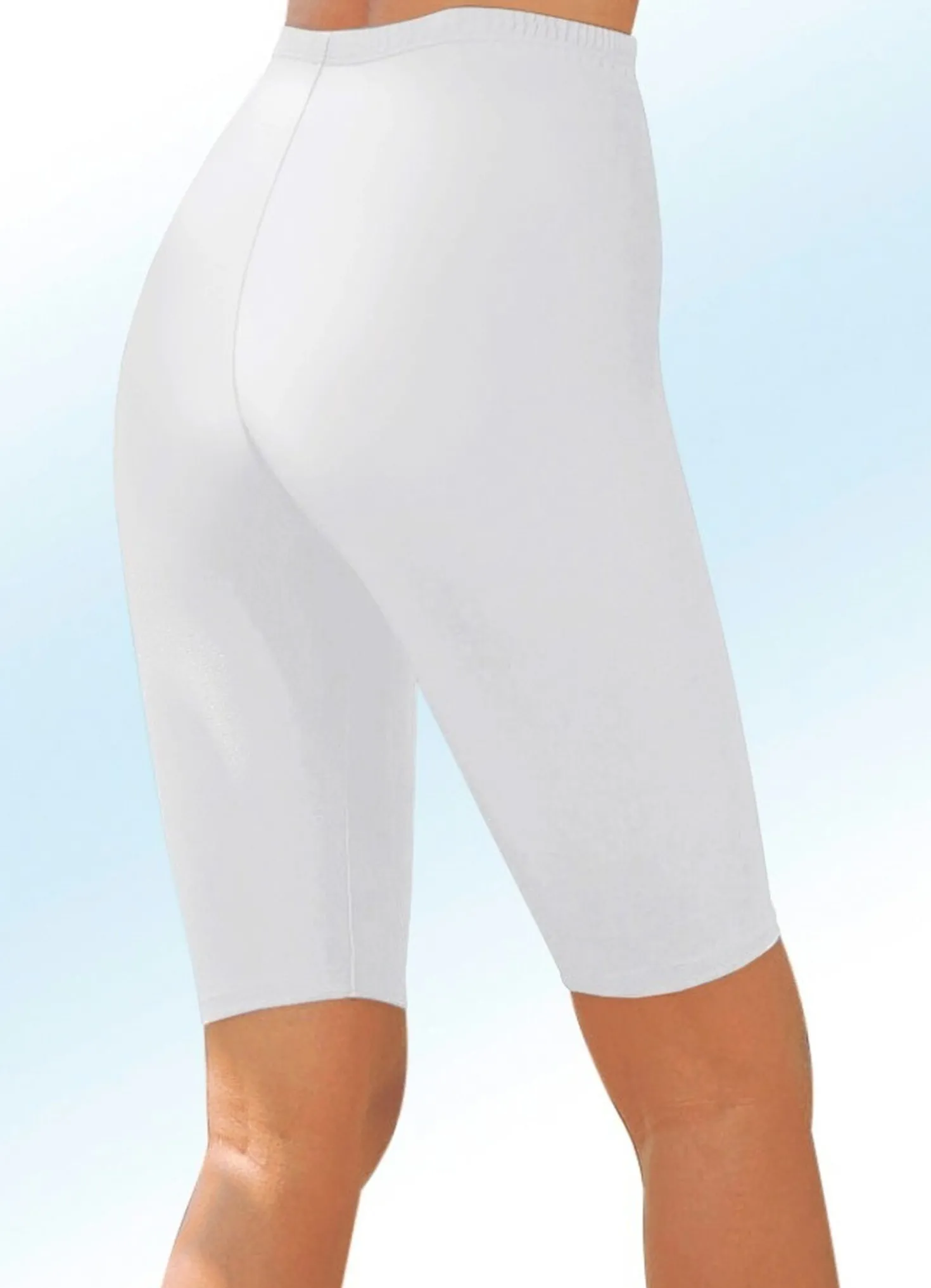 Radlerhose mit Glanz-Effekt