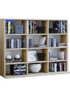 Regal aus Holzstruktur-Nachbildung