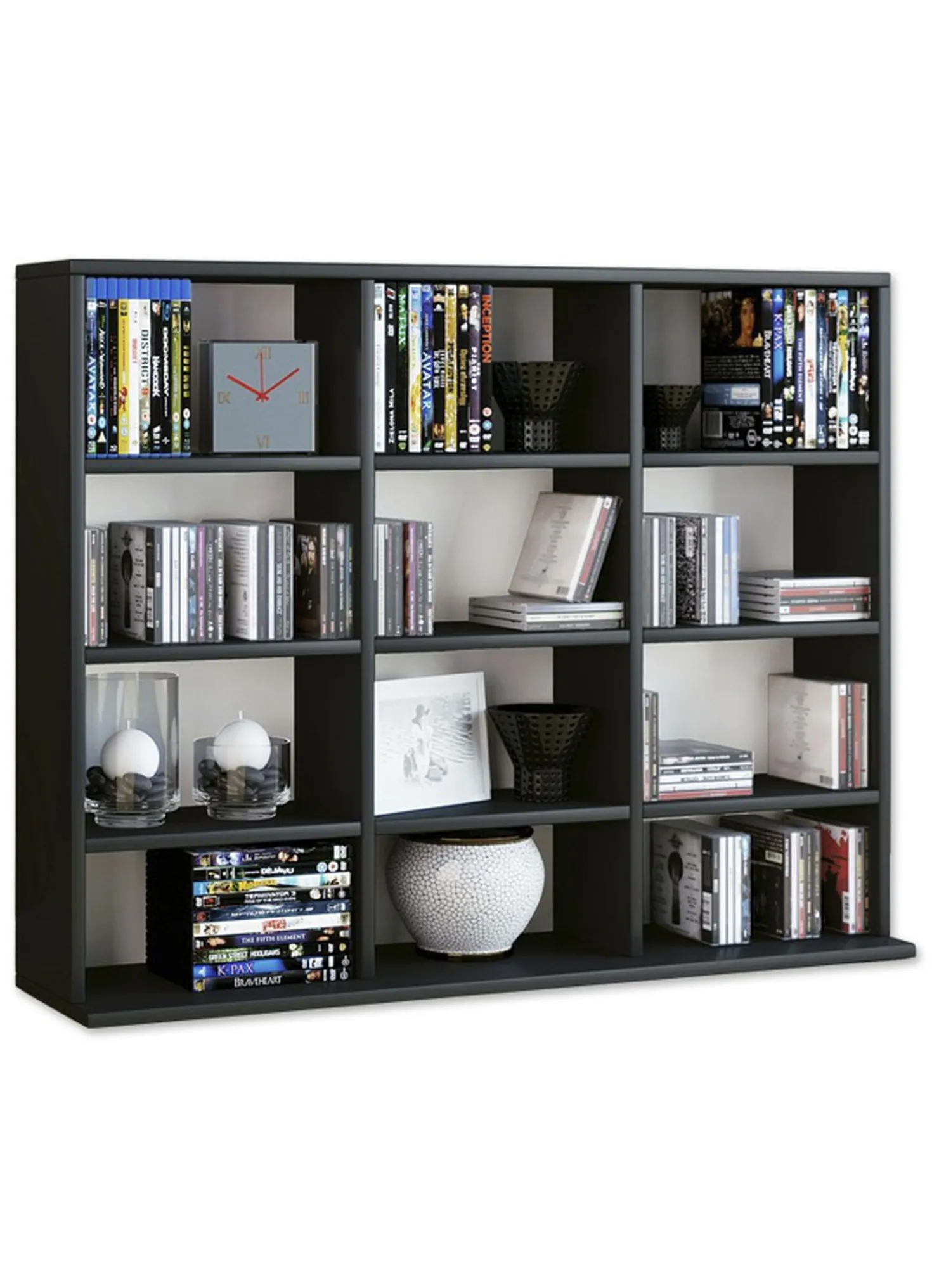 Regal aus Holzstruktur-Nachbildung