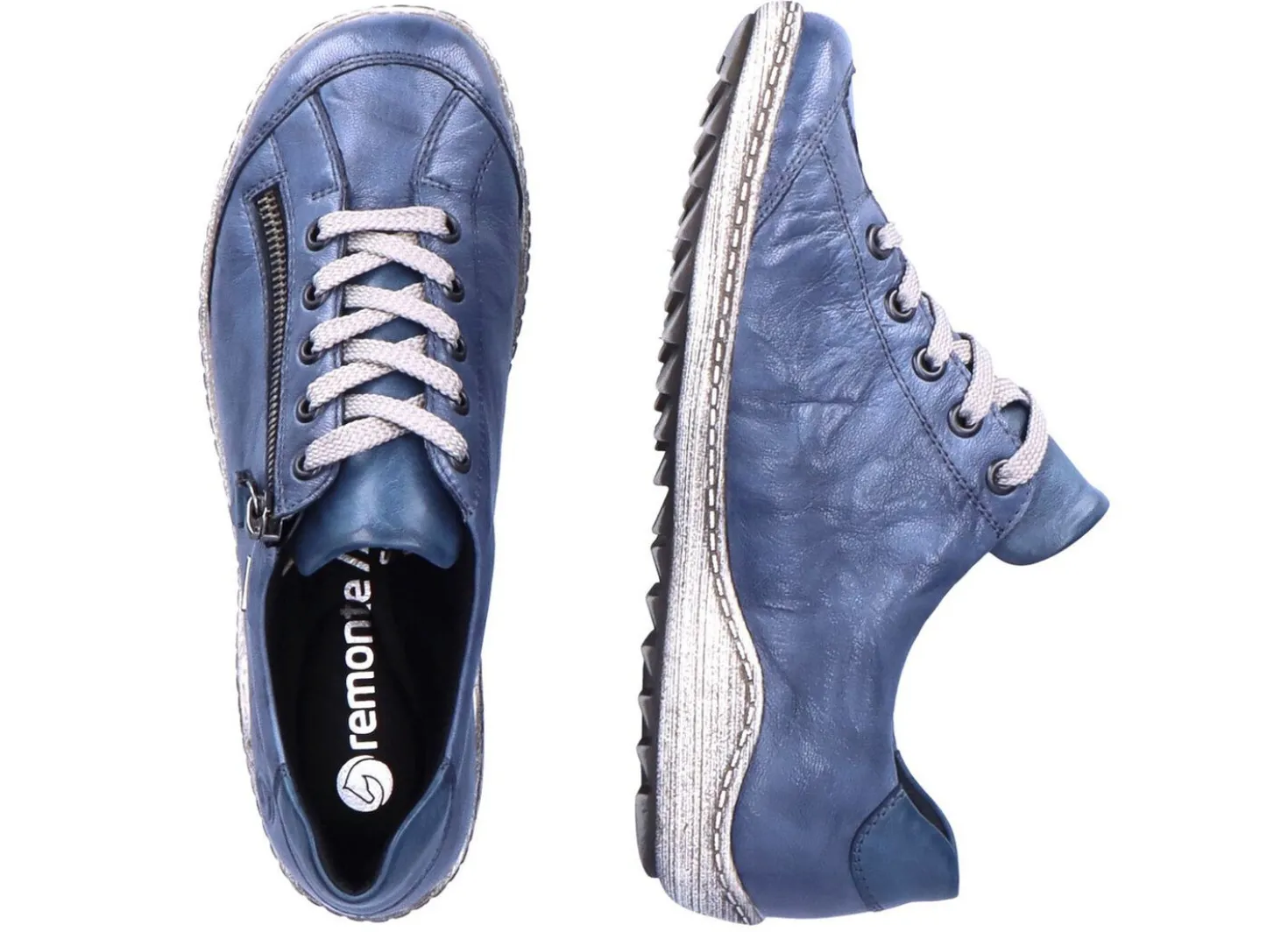 Remonte, bequeme Damen-Sneaker, Weite G, mit herausnehmbarem Fußbett