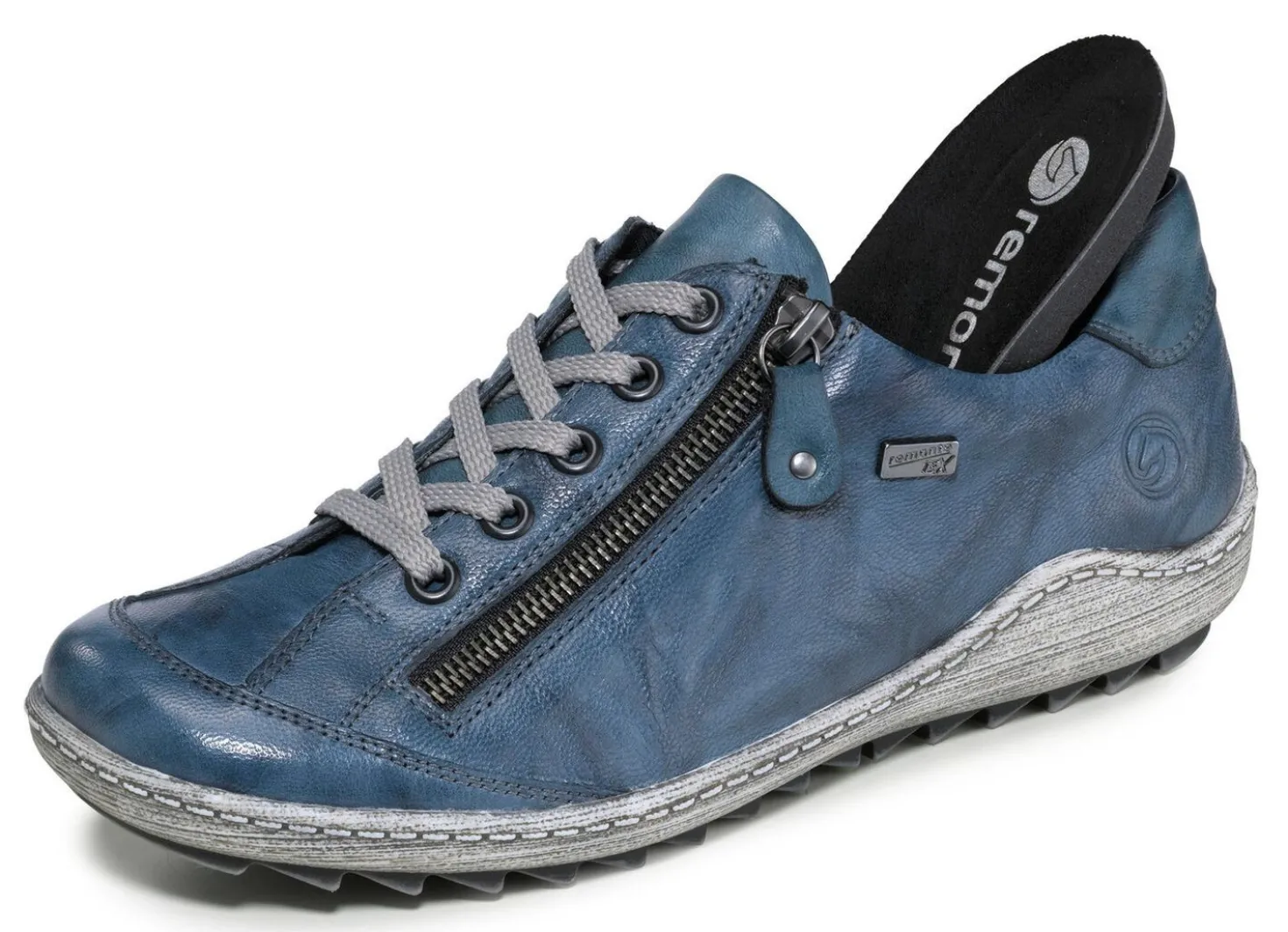 Remonte, bequeme Damen-Sneaker, Weite G, mit herausnehmbarem Fußbett