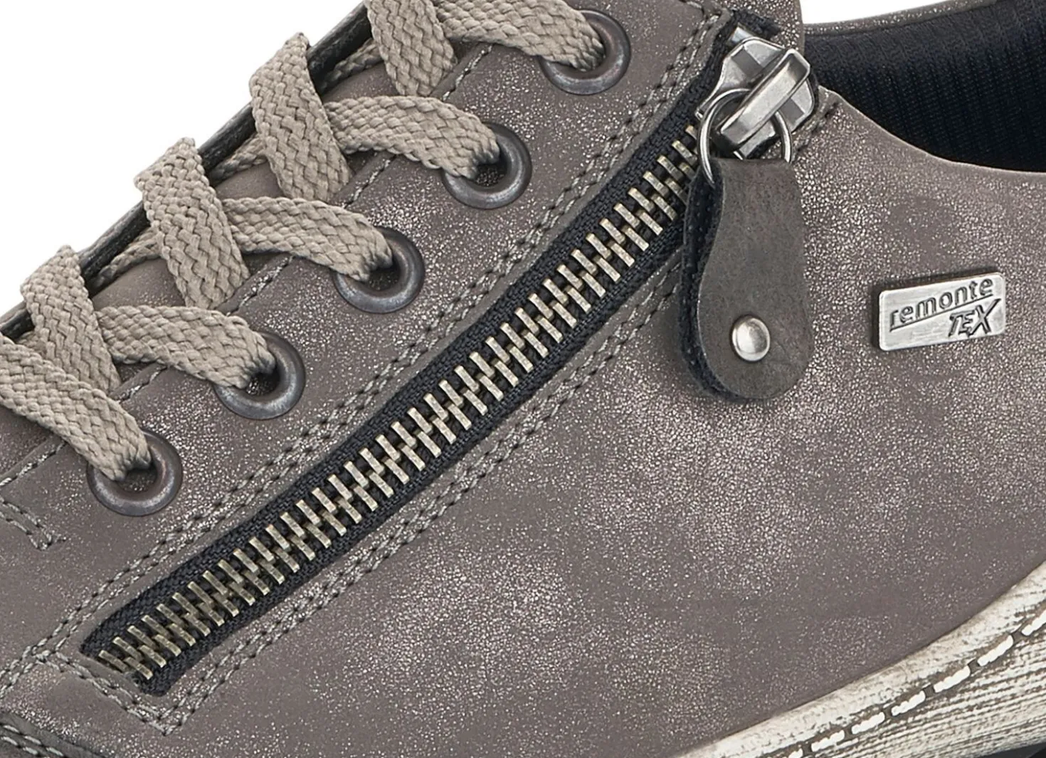 Remonte, bequeme Damen-Sneaker, Weite G, mit herausnehmbarem Fußbett