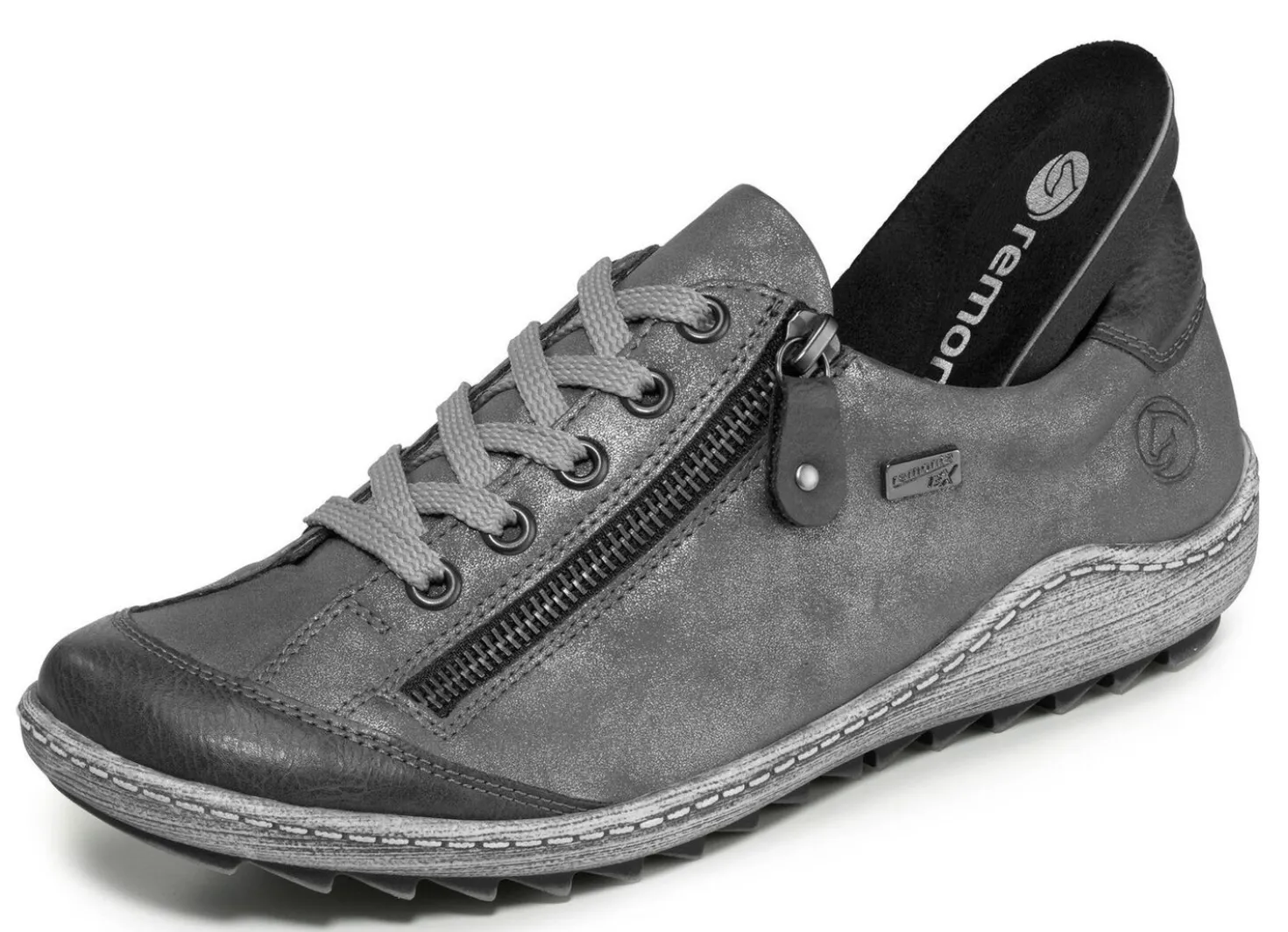 Remonte, bequeme Damen-Sneaker, Weite G, mit herausnehmbarem Fußbett