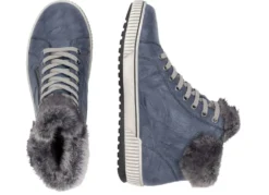 Remonte, gefütterte Damen-Boots, Winterschuhe, Weite G, mit herausnehmbarem Fußbett