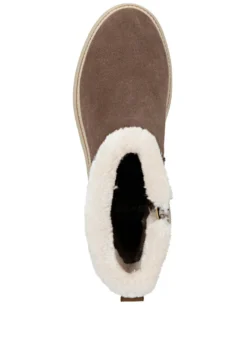 Remonte, gefütterte Damen-Stiefeletten, Winterschuhe, Weite G, mit Lammfell