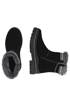 Remonte, gefütterte Damen-Stiefeletten, Winterschuhe, Weite G, mit Lammfell