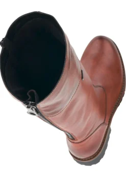 Remonte, gefütterte Damen-Stiefel, Winterschuhe, Weite G, mit Reißverschluss