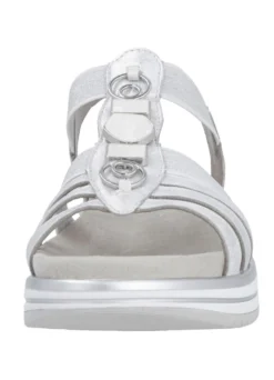 Remonte Riemchen-Sandale mit Metallschmuck