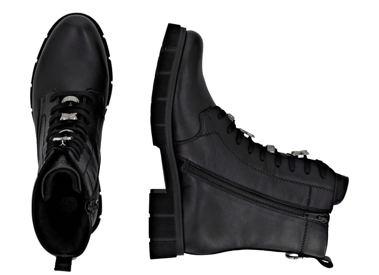 Remonte, schicke Damen-Stiefeletten, Winterschuhe, Weite G, mit Reißverschluss