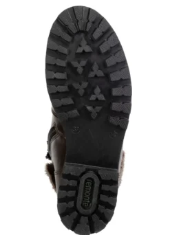 Remonte Schnür-Stiefelette mit Plüschkragen