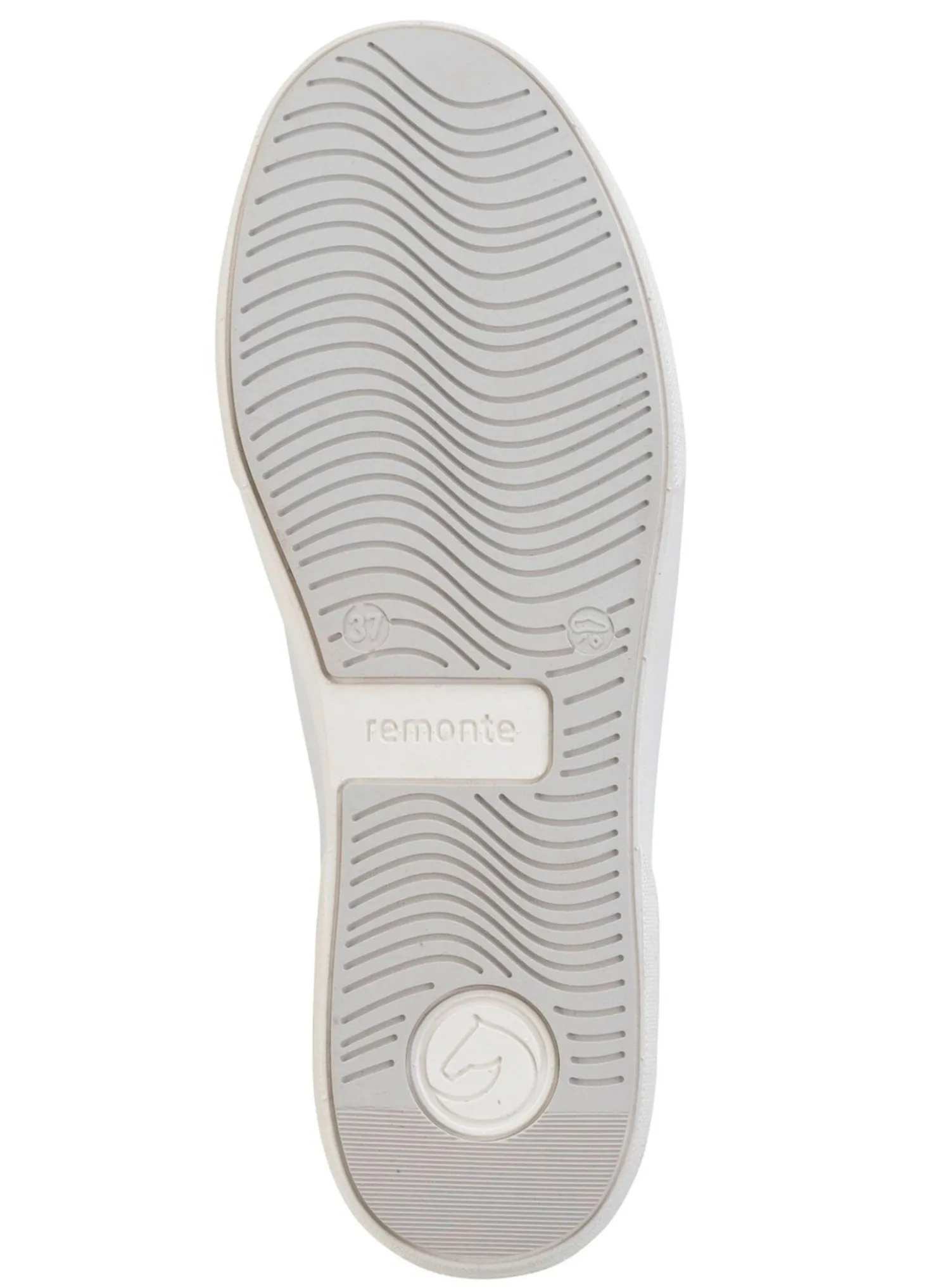 Remonte Sneaker aus Nappa- und Veloursleder mit Metallic-Besatz