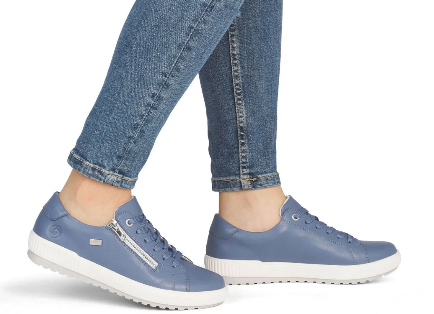 Remonte, sportliche Damen-Sneaker, Weite G, mit herausnehmbarem Fußbett