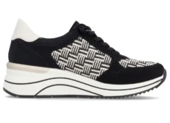 Remonte, sportliche Damen-Sneaker, Weite H, mit herausnehmbarem Fußbett