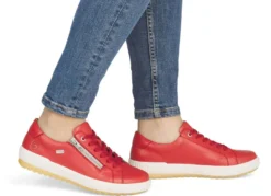 Remonte, sportliche Damen-Sneaker, Weite G, mit herausnehmbarem Fußbett