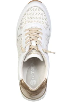 Remonte, sportliche Damen-Sneaker, Weite H, mit herausnehmbarem Fußbett