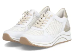 Remonte, sportliche Damen-Sneaker, Weite H, mit herausnehmbarem Fußbett