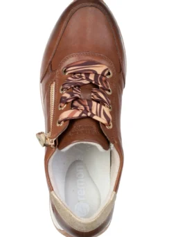 Remonte, stylische Damen-Sneaker, Weite F 1/2, mit herausnehmbarem Fußbett
