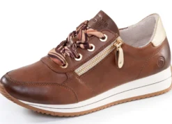 Remonte, stylische Damen-Sneaker, Weite F 1/2, mit herausnehmbarem Fußbett