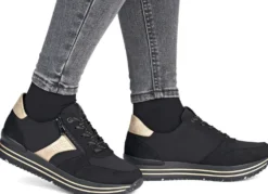 Remonte, trendige Damen-Sneaker, Weite G, mit herausnehmbarem Fußbett