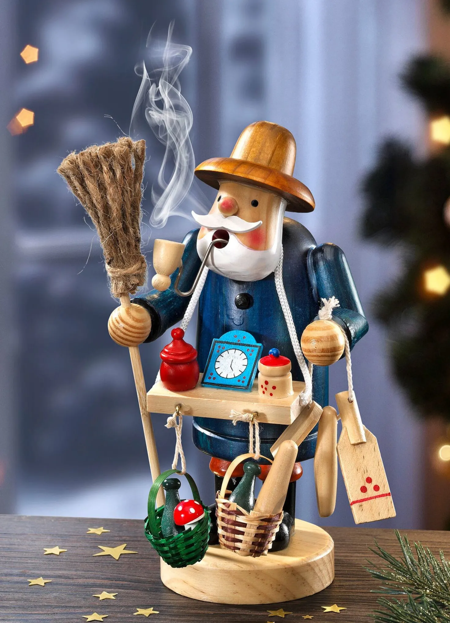 Räuchermännchen aus Holz
