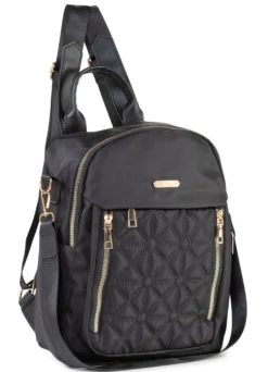 Rucksack, Damen, mit verstellbarem, abnehmbarem Umhängeriemen