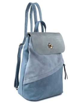 Rucksack mit Überschlag und Drehschloss