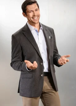Sakko mit Seitenschlitzen