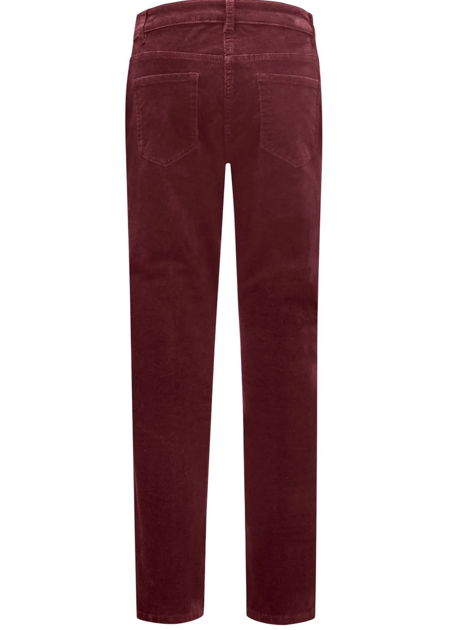 Samtweiche Hose in 5-Pocket-Form