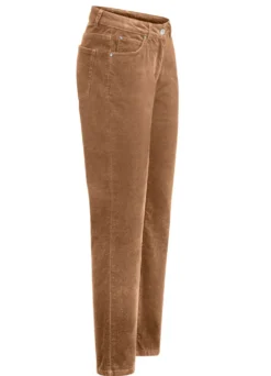 Samtweiche Hose in 5-Pocket-Form