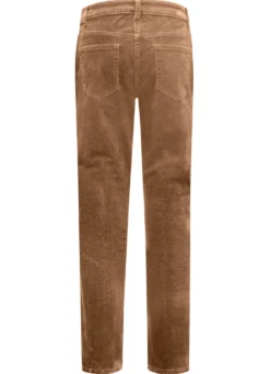 Samtweiche Hose in 5-Pocket-Form