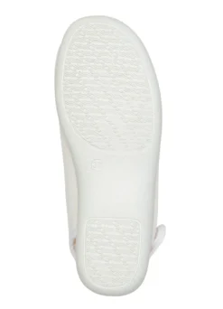 Sandale aus elastischem Textilmaterial