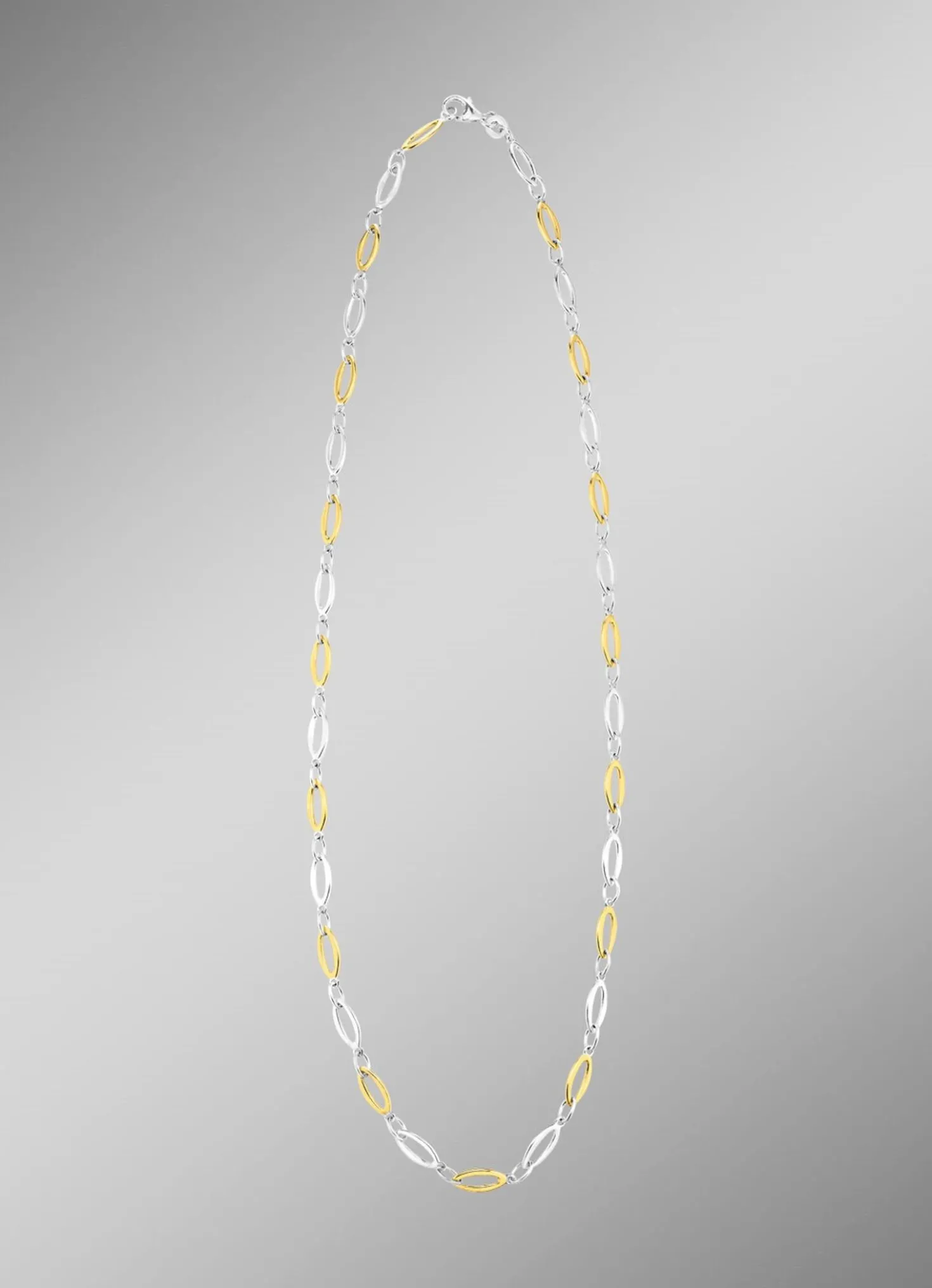 Schicke Halskette in Bicolor