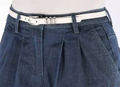 Schicker Damen-Gürtel aus Leder, 1,5 cm breit