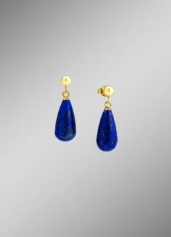 Schicker Ohrstecker mit Lapislazuli