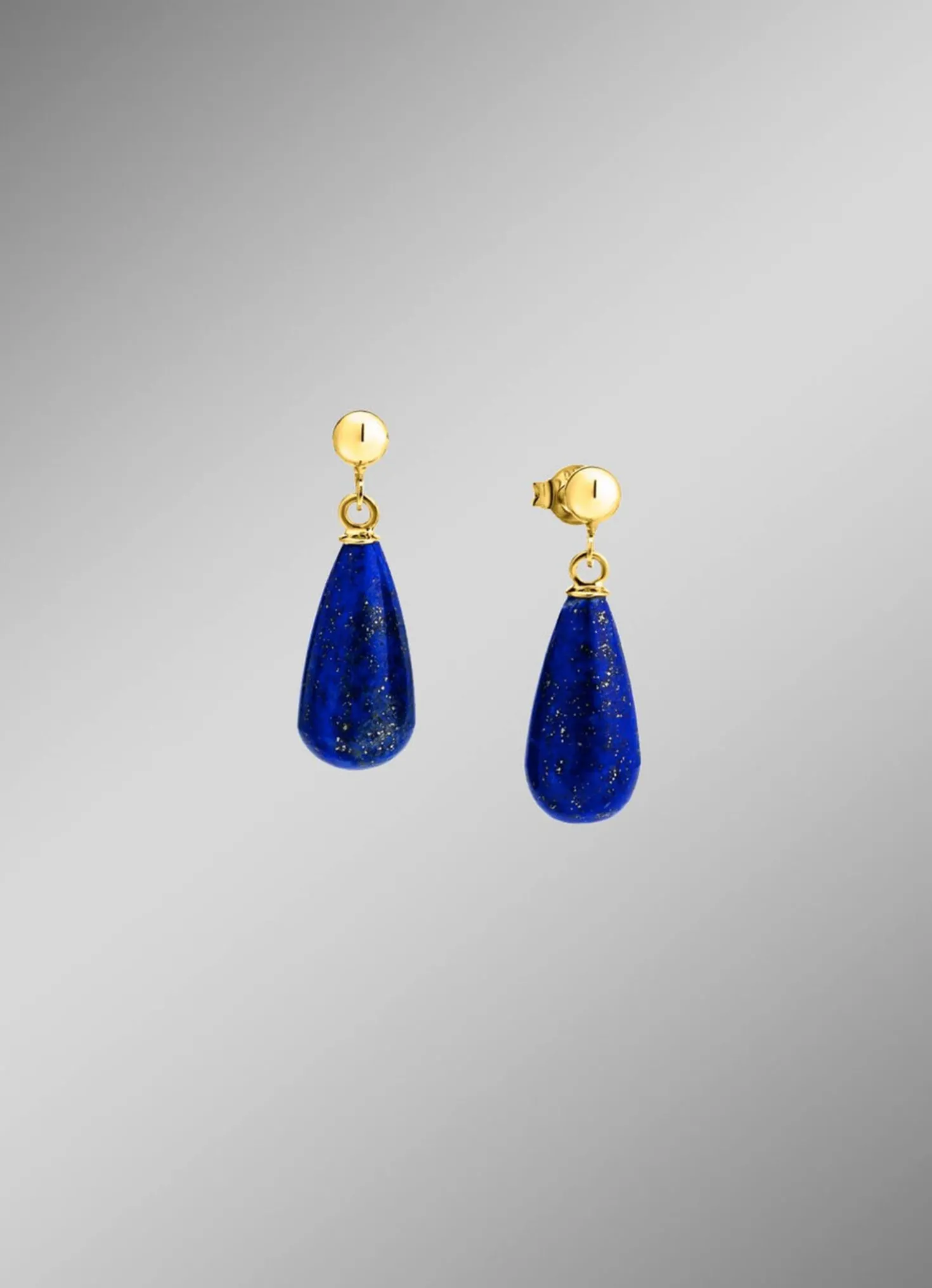 Schicker Ohrstecker mit Lapislazuli