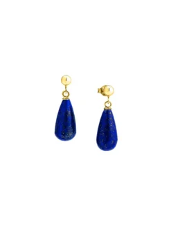 Schicker Ohrstecker mit Lapislazuli