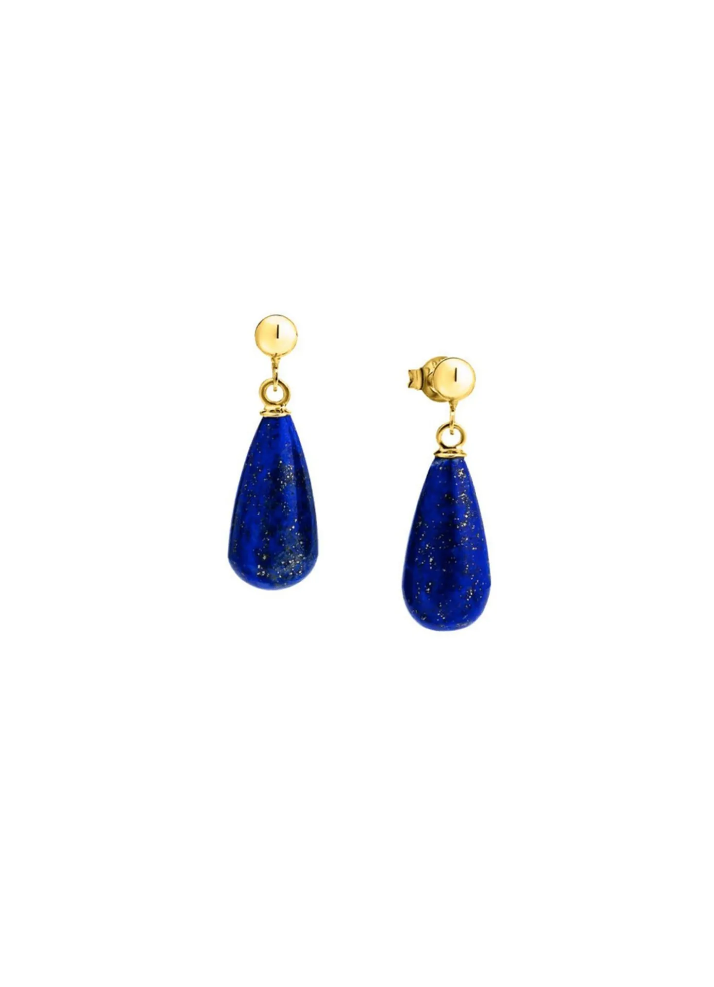 Schicker Ohrstecker mit Lapislazuli