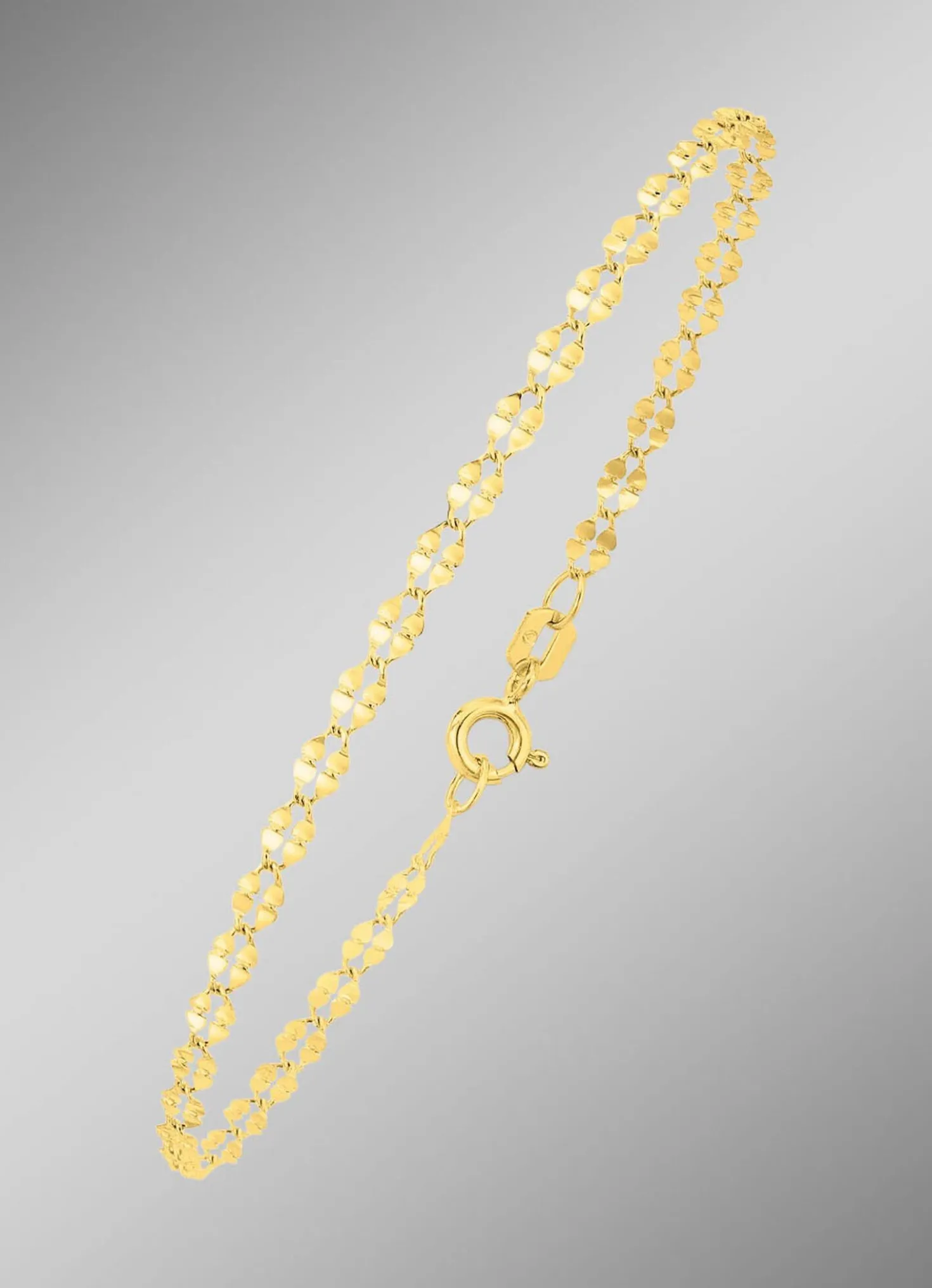Schickes Kleeblatt-Armband