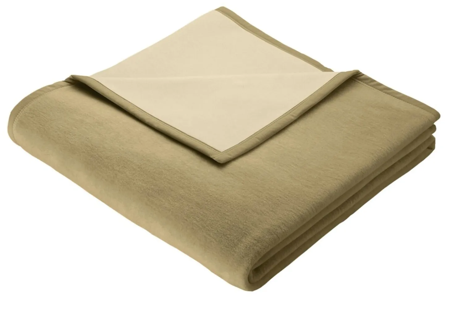 Schlafdecke von Bocasa mit Veloursbandeinfassung