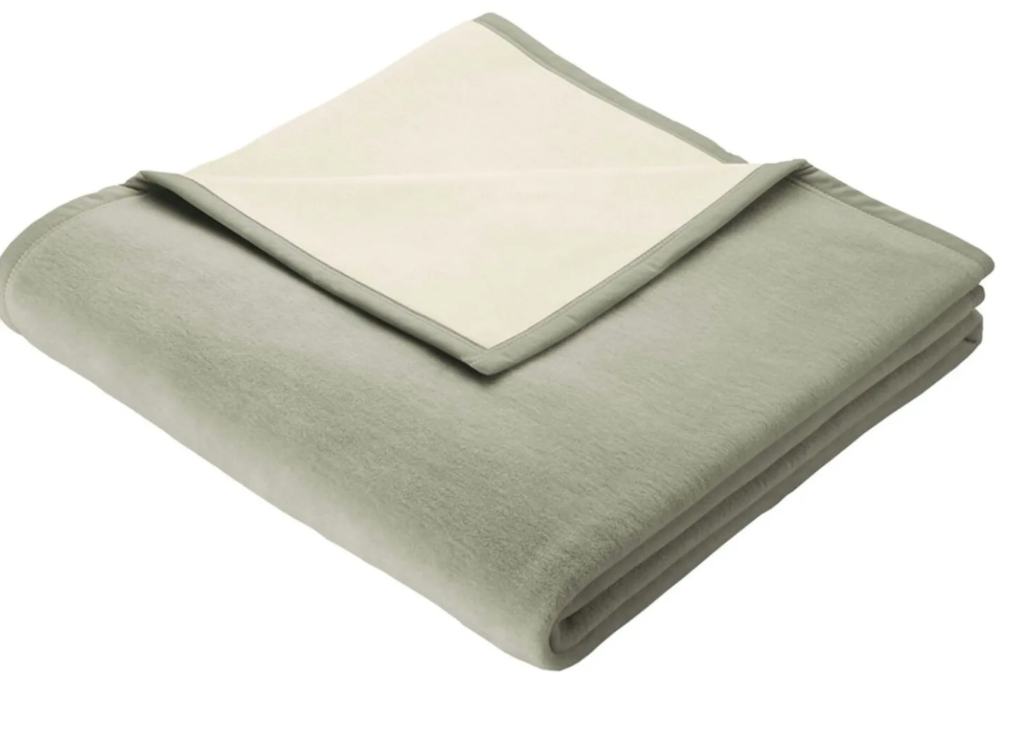 Schlafdecke von Bocasa mit Veloursbandeinfassung