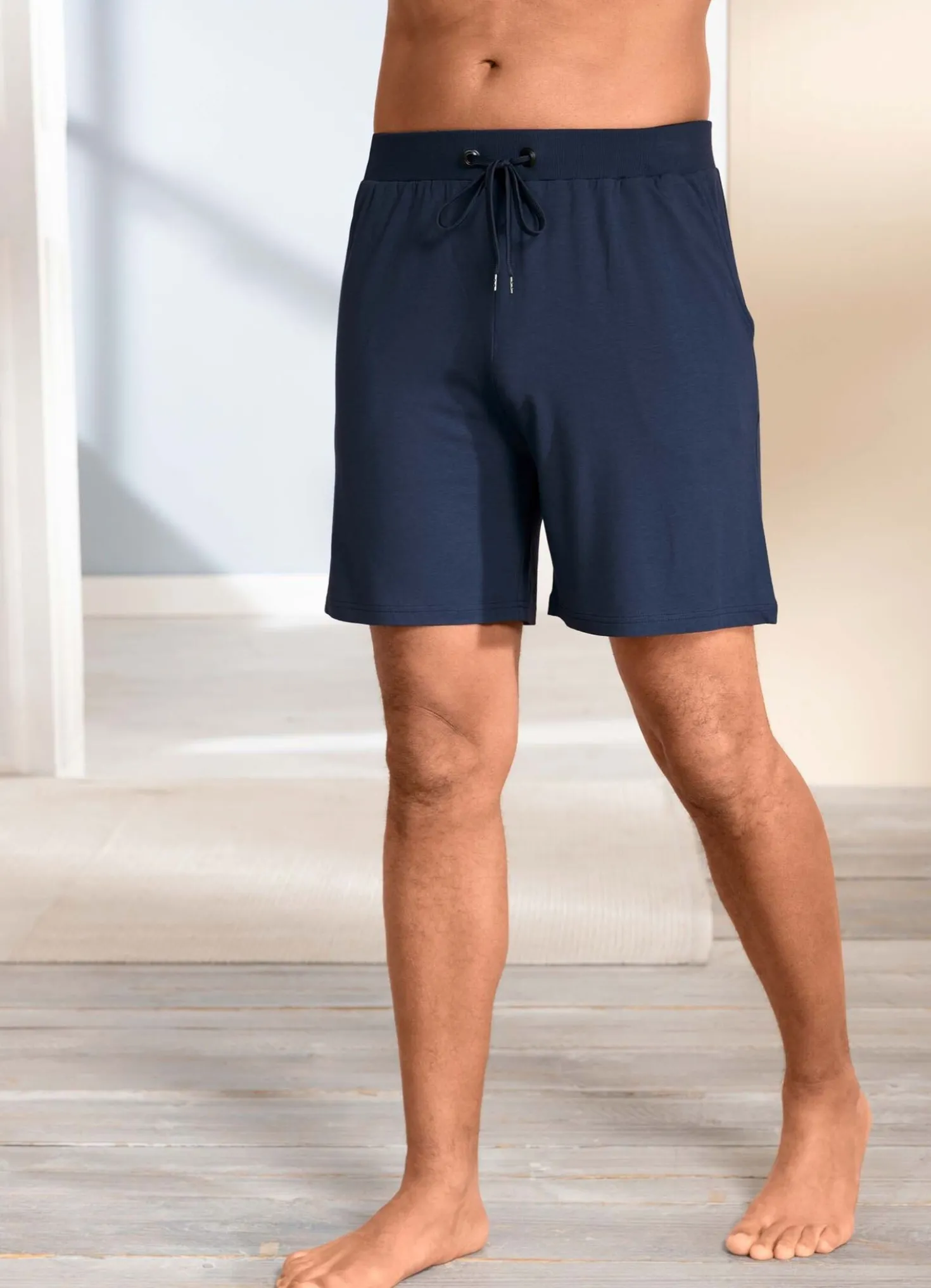 Schlaf- und Freizeitshorts im Doppelpack, mit Seitentaschen