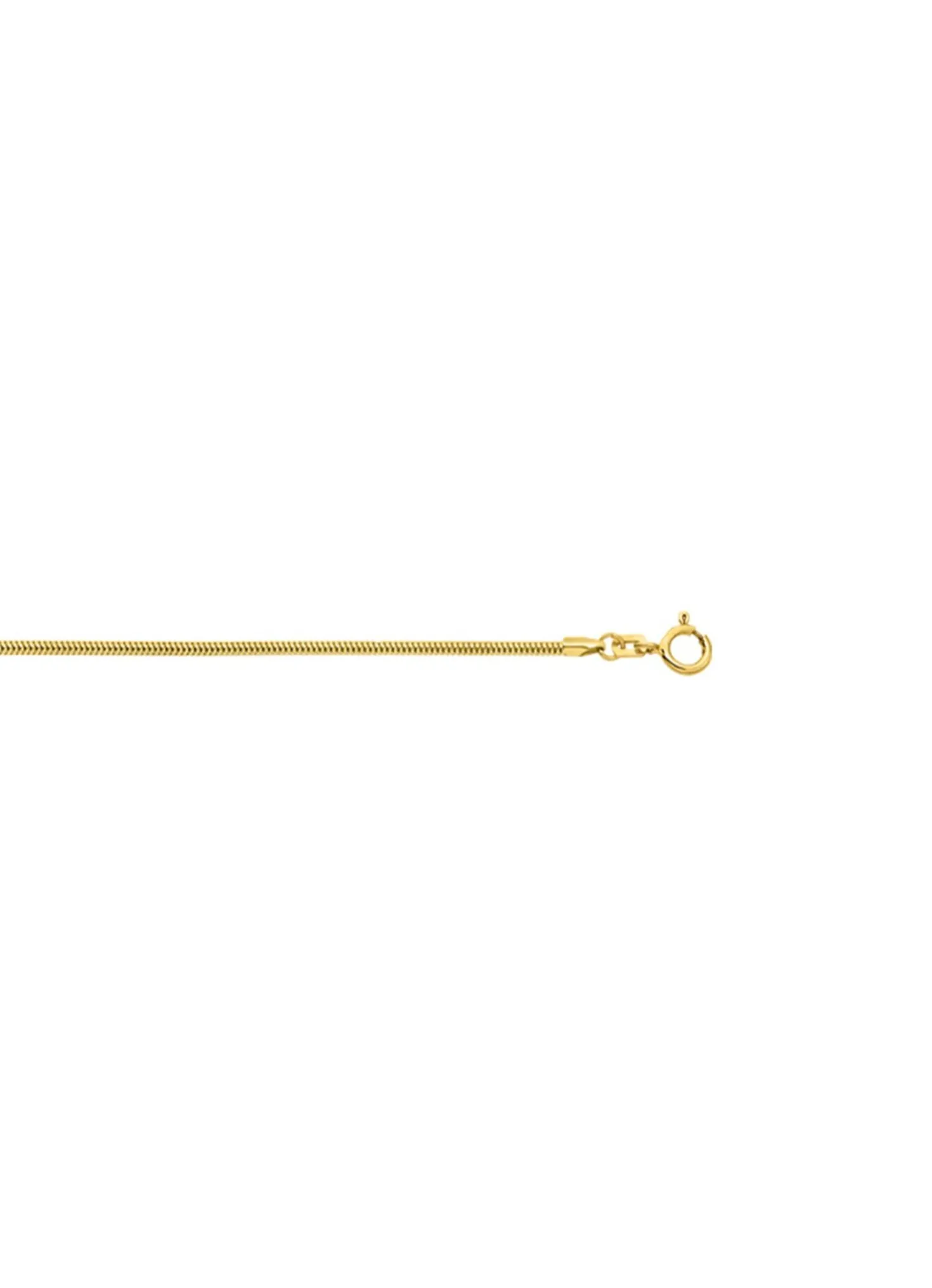 Schlangenkette aus Gold
